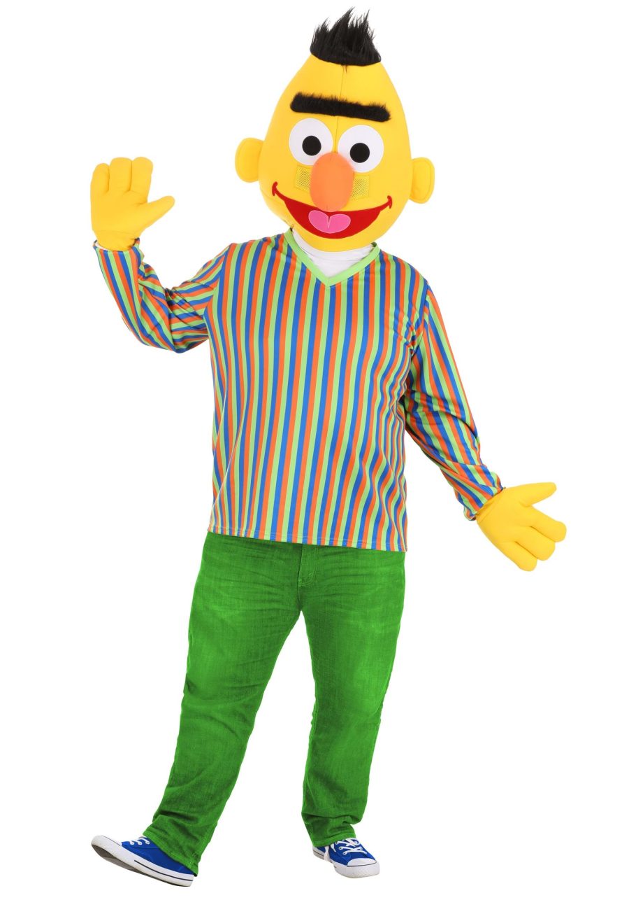 Plus Size Sesame Street Bert Costume for Adults