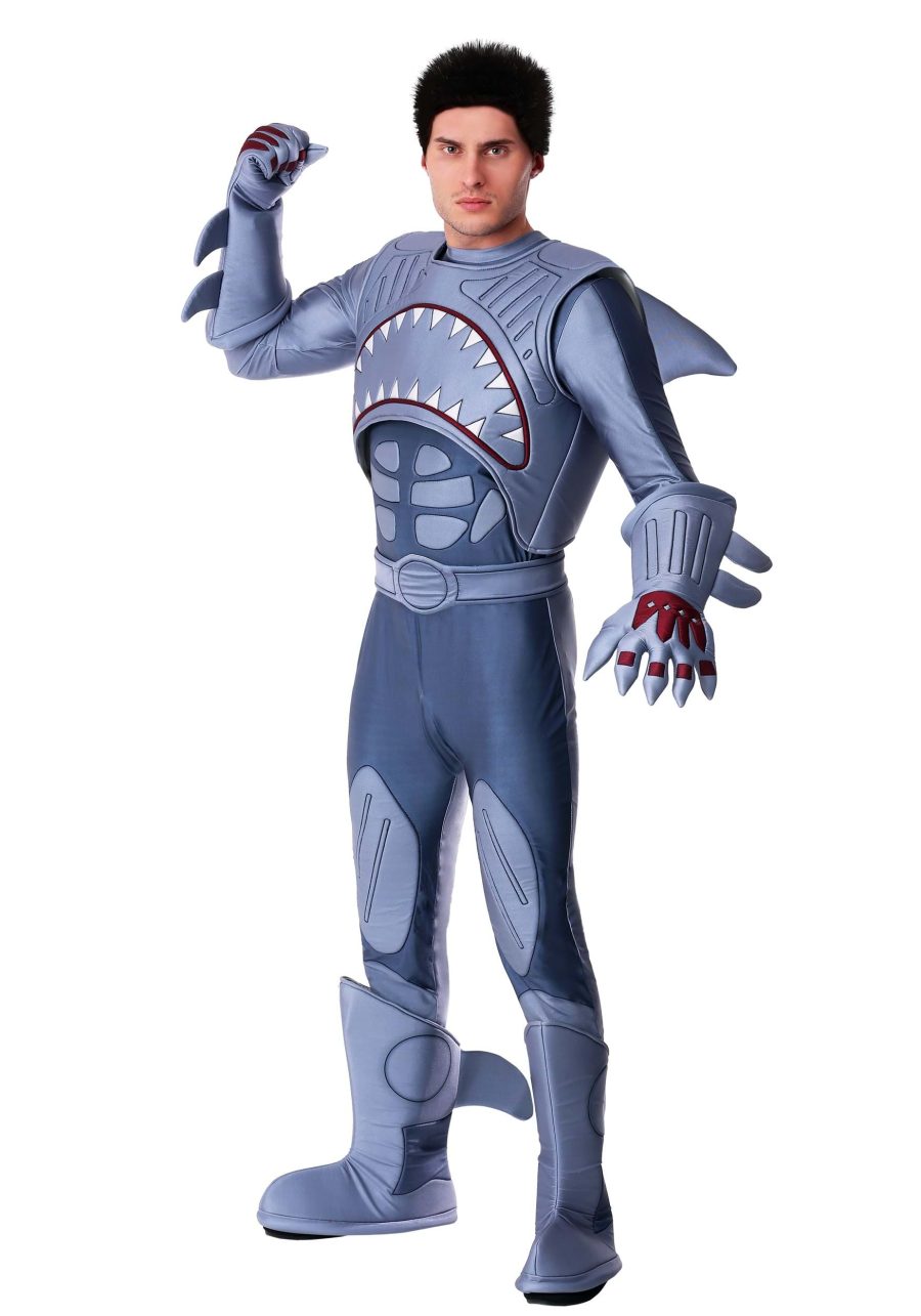 Plus Size Sharkboy and Lavagirl Adult Sharkboy Costume