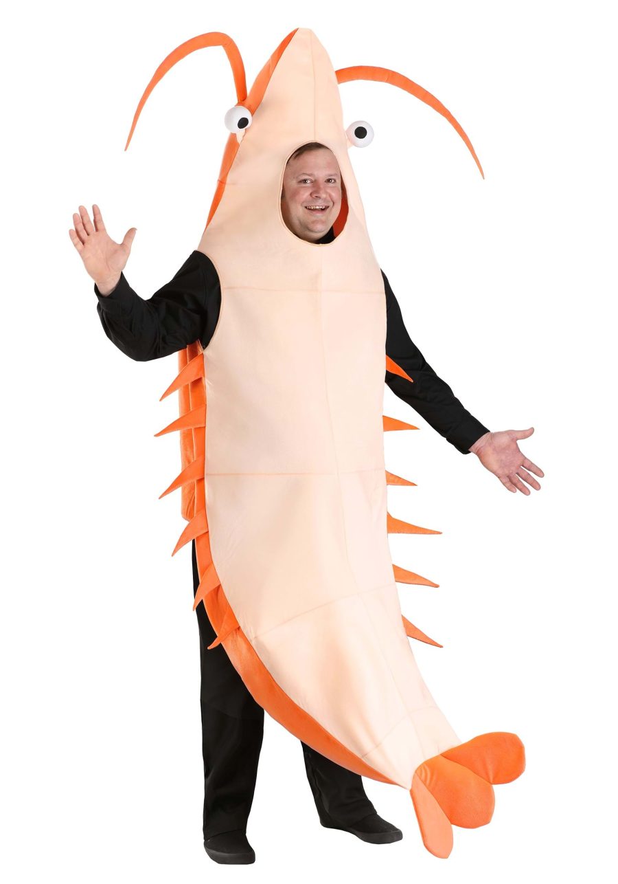 Plus Size Shrimp Costume for Adults