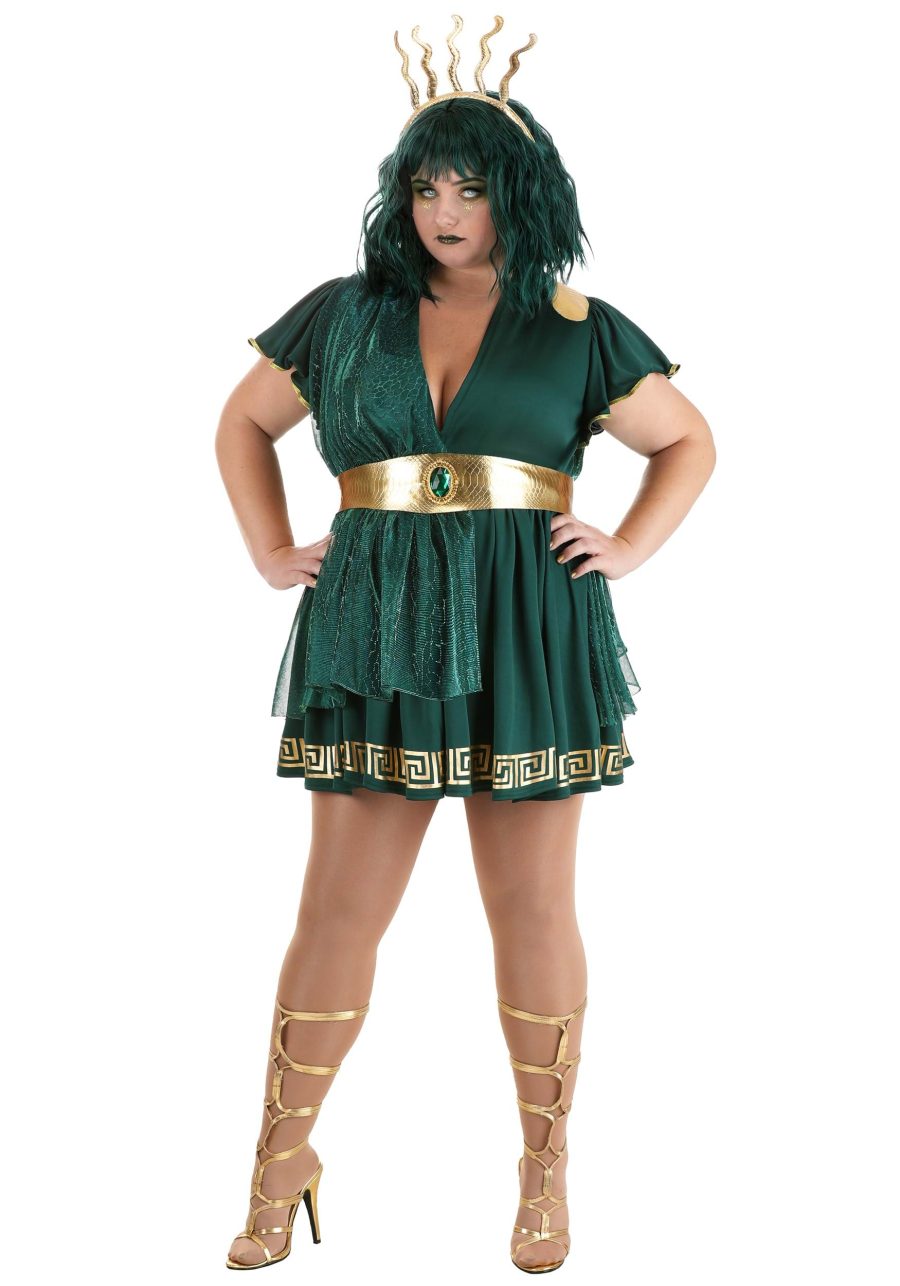 Plus Size Stunning Medusa Women's Costume