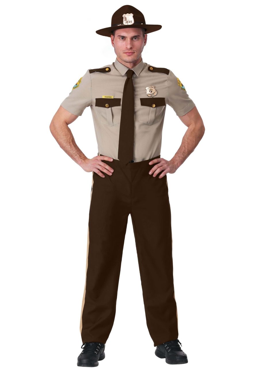 Plus Size Super Troopers State Trooper Adult Costume