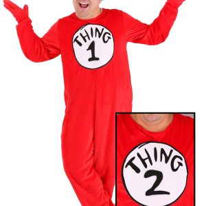 Plus Size Thing 1&2 Costume