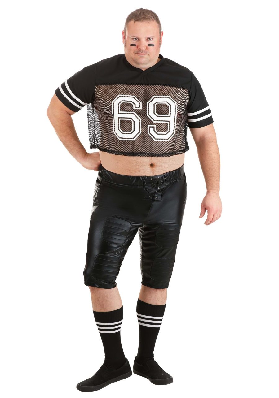 Plus Size Tight End Footballer Men's Costume