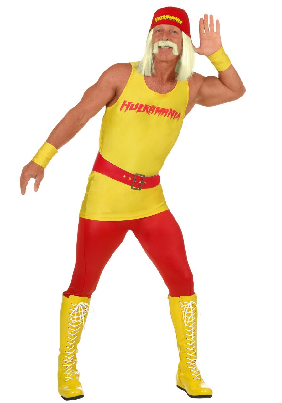 Plus Size WWE Hulk Hogan Costume for Men