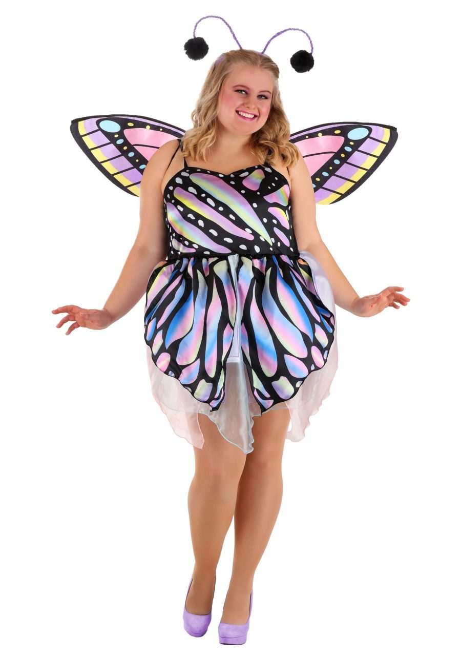 Plus Size Wild Wings Butterfly Costume for Women