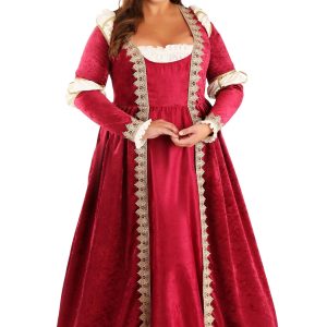 Plus Size Women's Crimson Maiden Costume