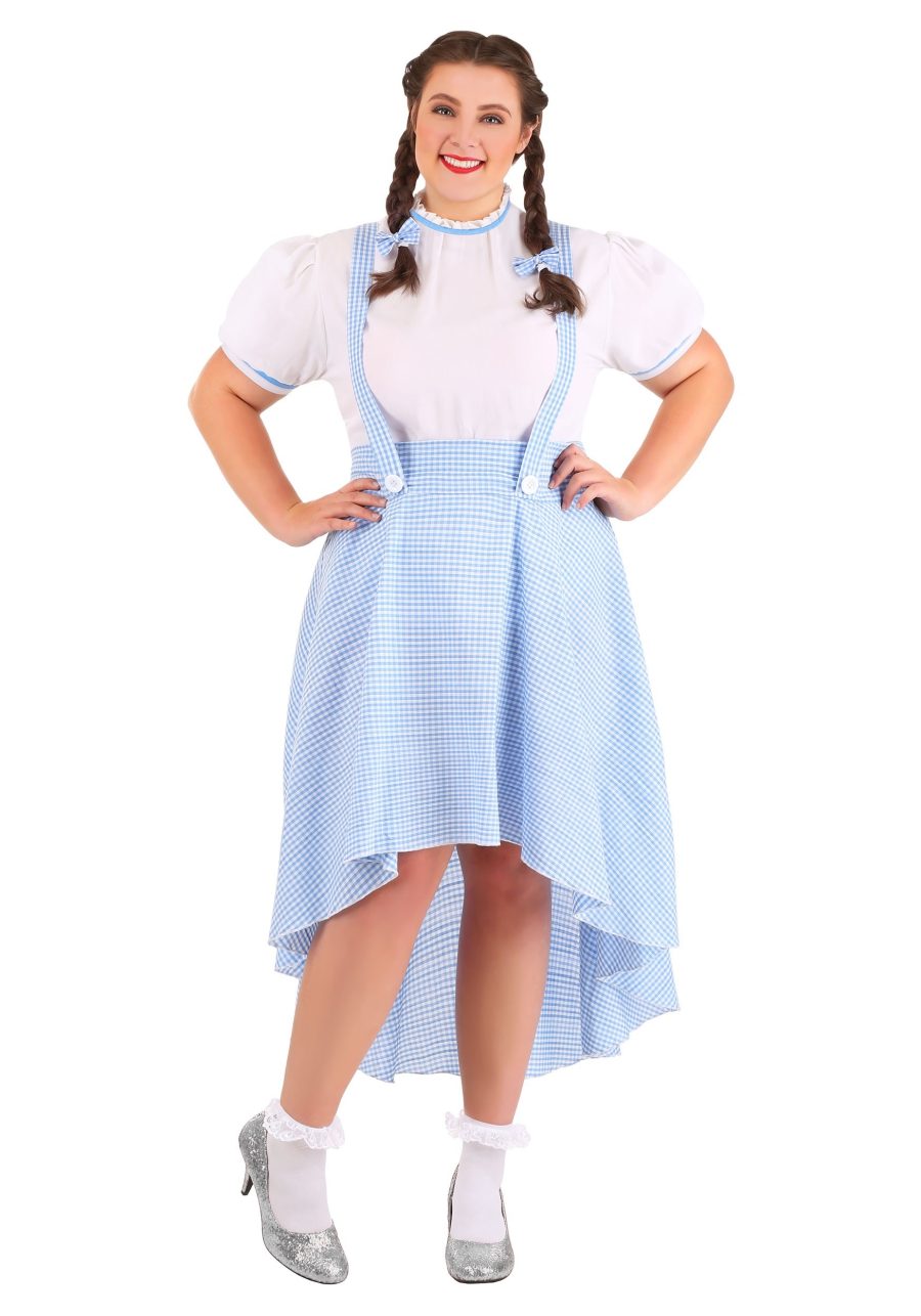 Plus Size Women's Kansas Girl High Low Costume