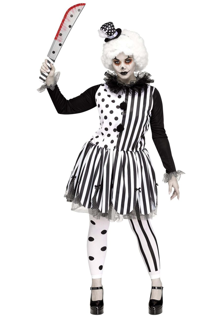 Plus Size Women's Killer Clown Costume