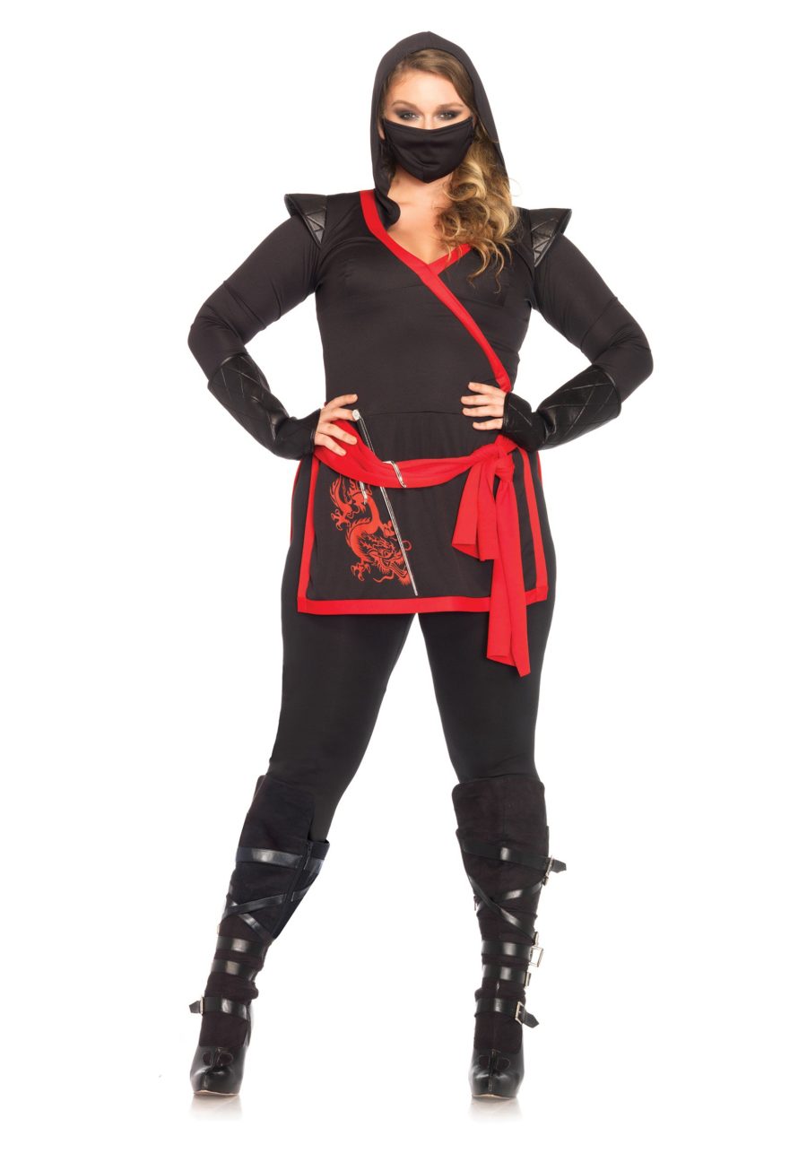 Plus Size Women's Ninja Assassin Costume