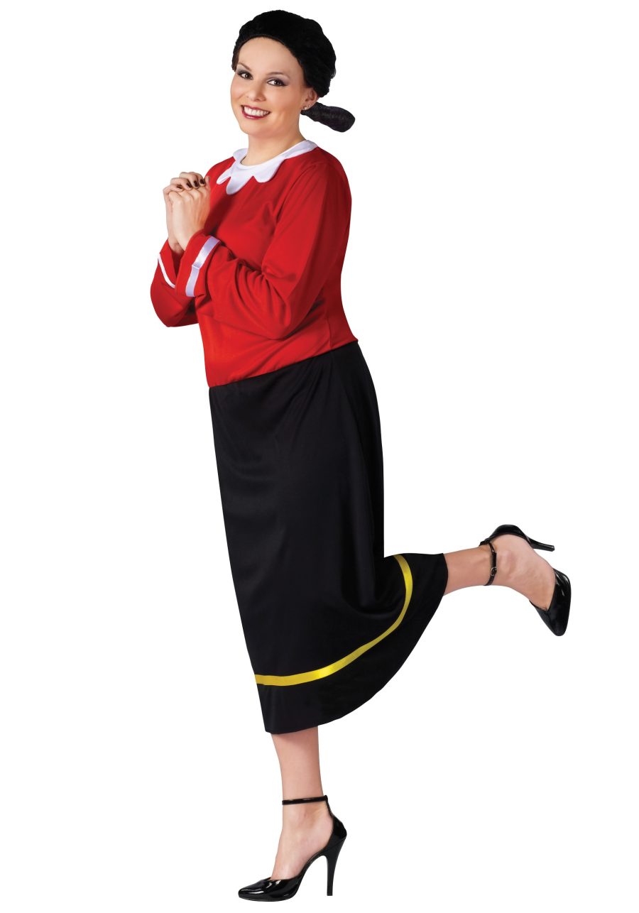 Plus Size Women's Olive Oyl Costume