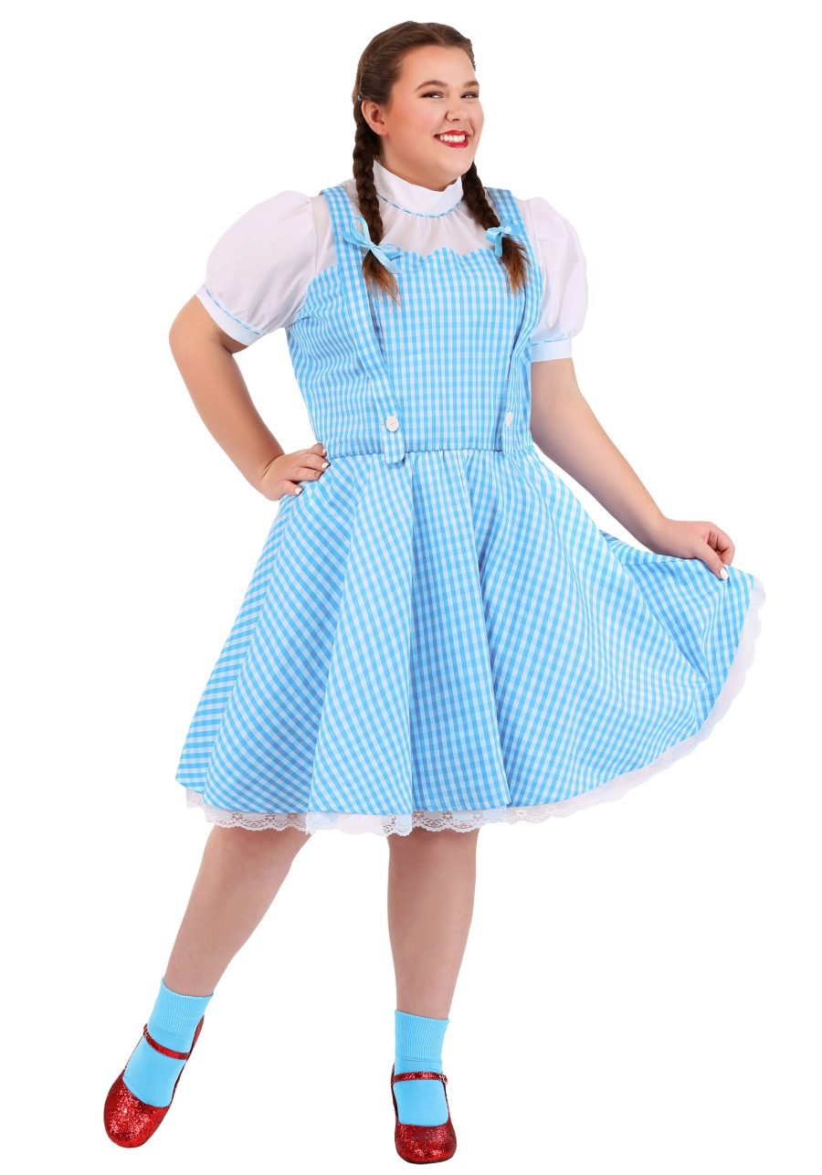 Plus Size Women's Wizard of Oz Dorothy Costume