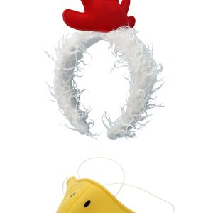 Plush Chicken Headband & Beak Kit