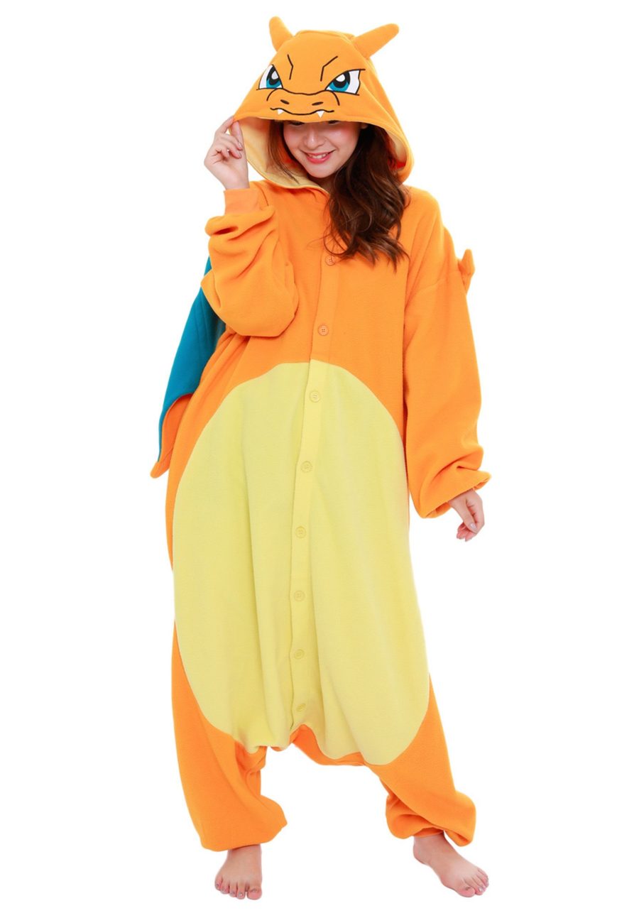 Pok??mon Charizard Kigurumi for Adults