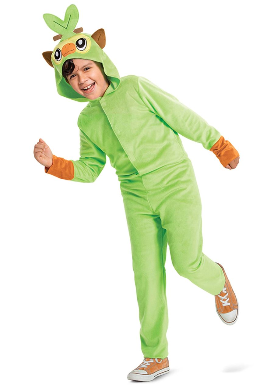 Pok??mon Grookey Hooded Jumpsuit Costume for Kids