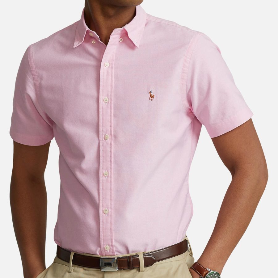 Polo Ralph Lauren Cotton-Piqué Oxford Shirt - S