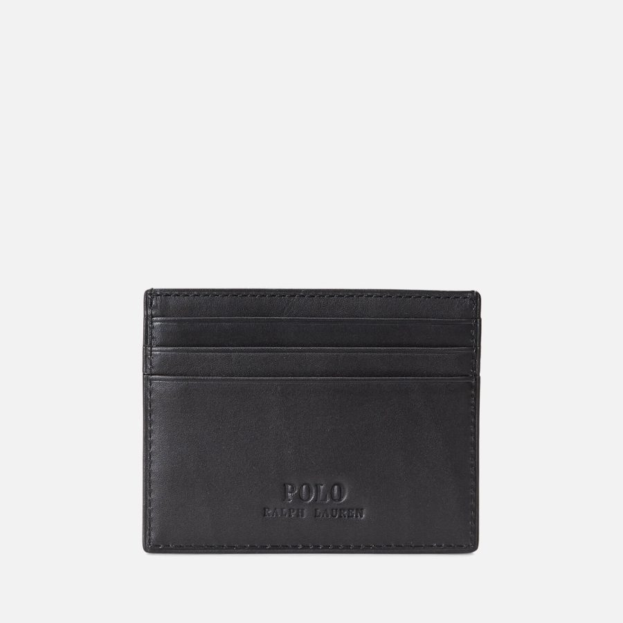 Polo Ralph Lauren Embroidered Leather Cardholder