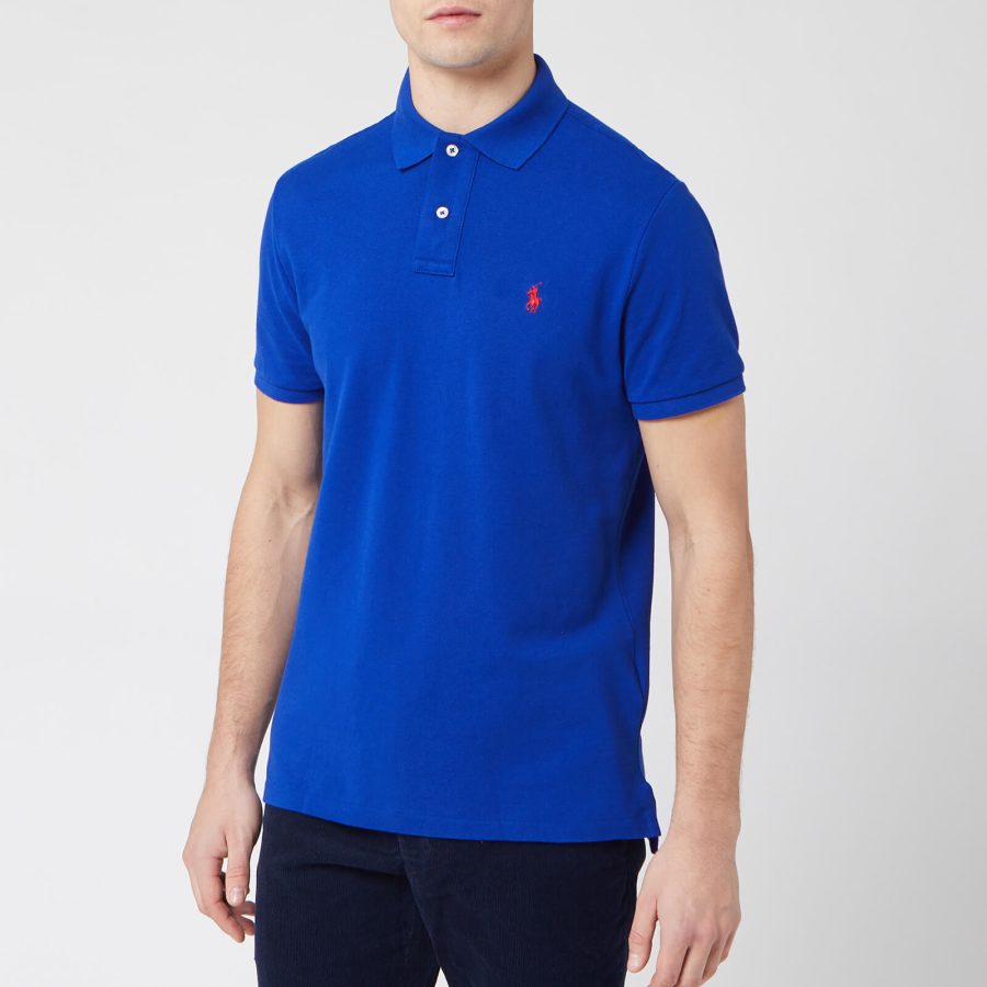 Polo Ralph Lauren Men's Custom Slim Fit Polo Shirt - Heritage Royal - M