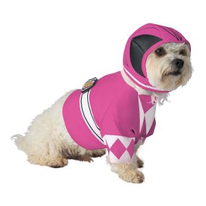 Power Rangers Pink Ranger Pet Dog Costume