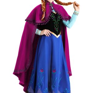 Premium Disney Frozen Anna Costume for Women