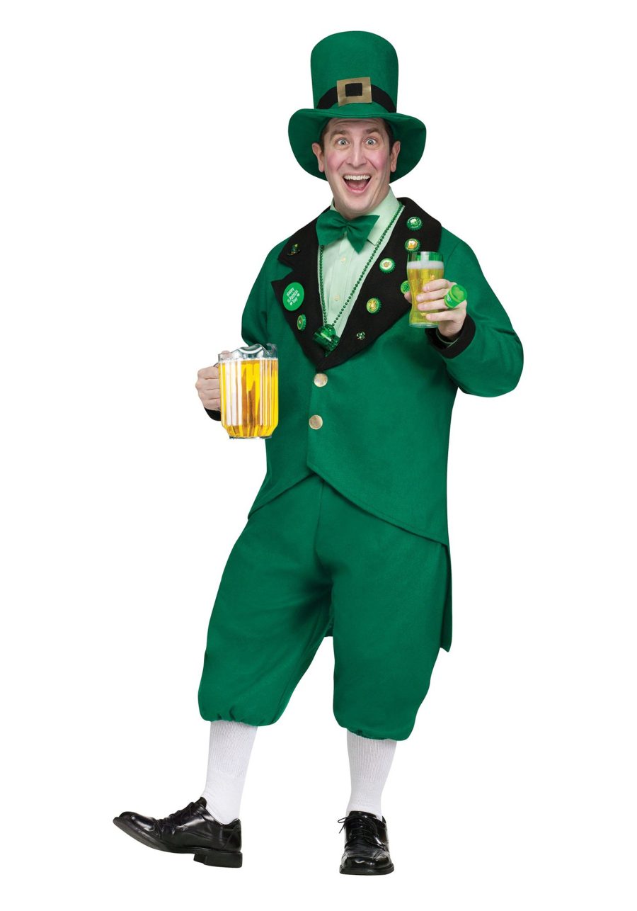 Pub Crawl Leprechaun Costume for Men