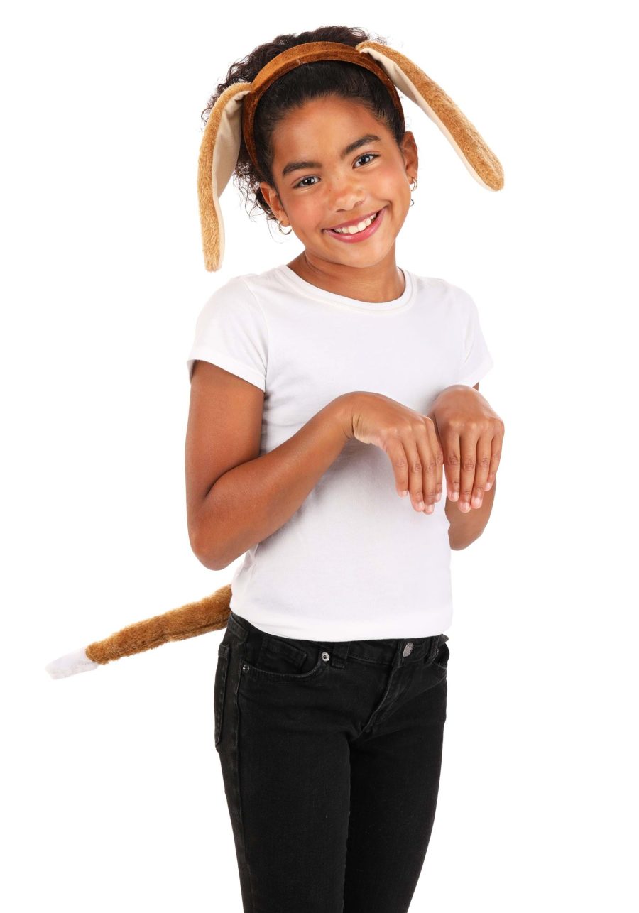 Puppy Dog Ears and Tail Accessory Costume Kit