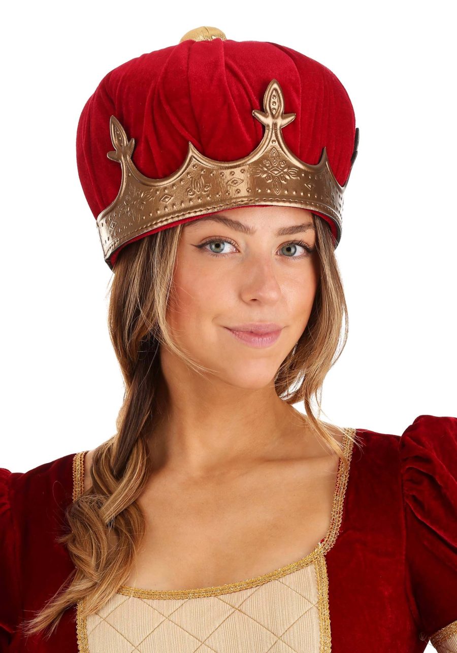 Queen Plush Costume Crown