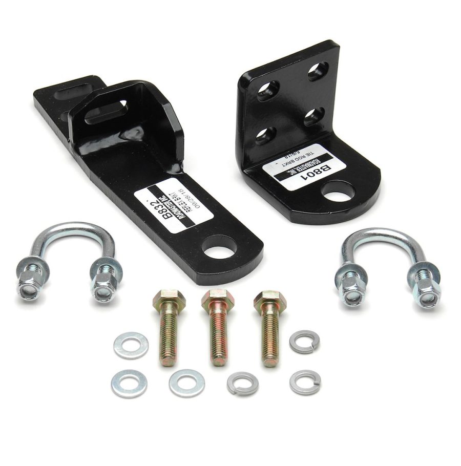 ROADMASTER RBK24 REFLEX BRKT KIT, Single; With One Chassis Bracket/ One Tie Rod Bracket/ Four 10 Millimeter Flat Washer/ Four 3/8 Inch Lock Nuts/ Two 3/8 Inch U-Bolts; Refer To Roadmaster Application Guide For Proper Fitment