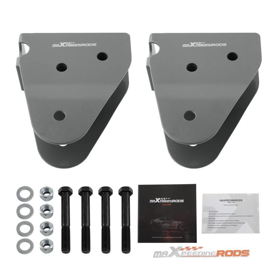 Radius Arm Drop 1-5 Extension Bracket KitCompatible Compatible for Ford F250F350 Super Duty 2005-2016 (4WD Only)