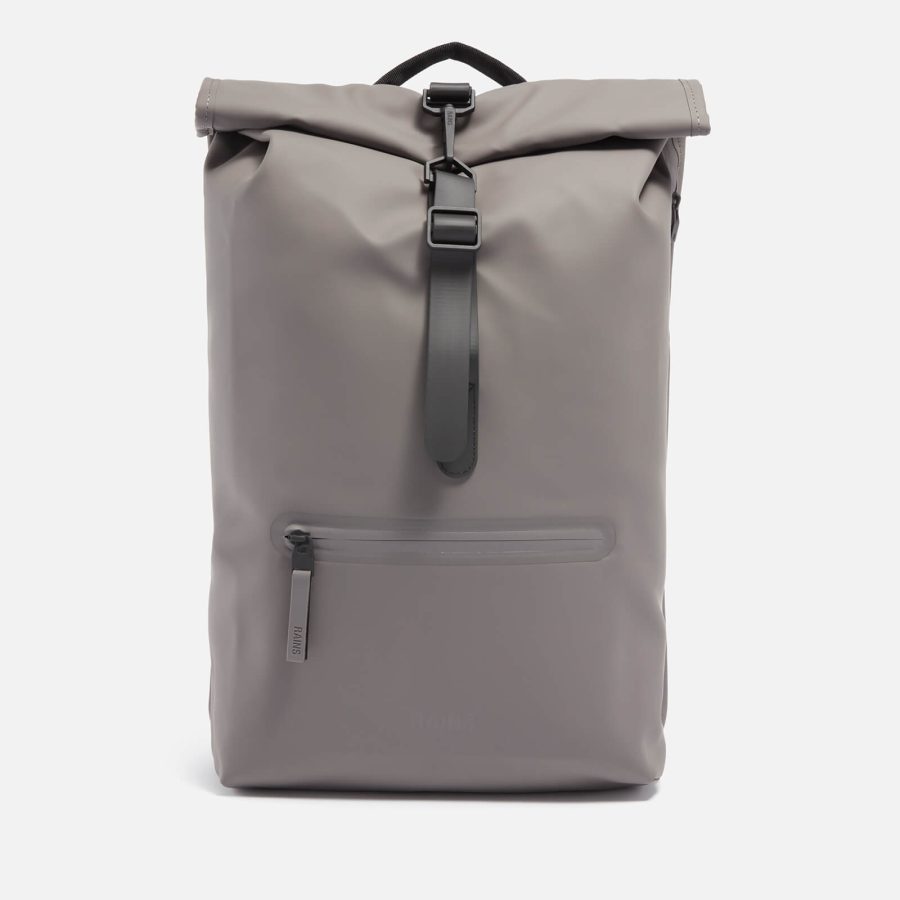 Rains Rolltop Matte Shell Rucksack