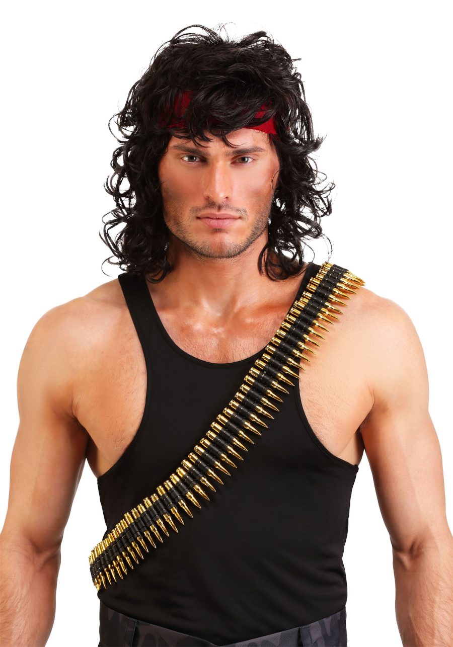 Rambo Adult John Rambo Wig