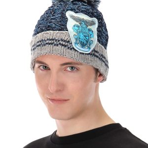 Ravenclaw Heathered Pom Beanie