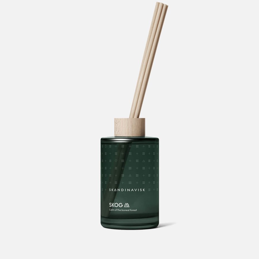 SKANDINAVISK Clear Glass Reed Diffuser - Skog - 200ml