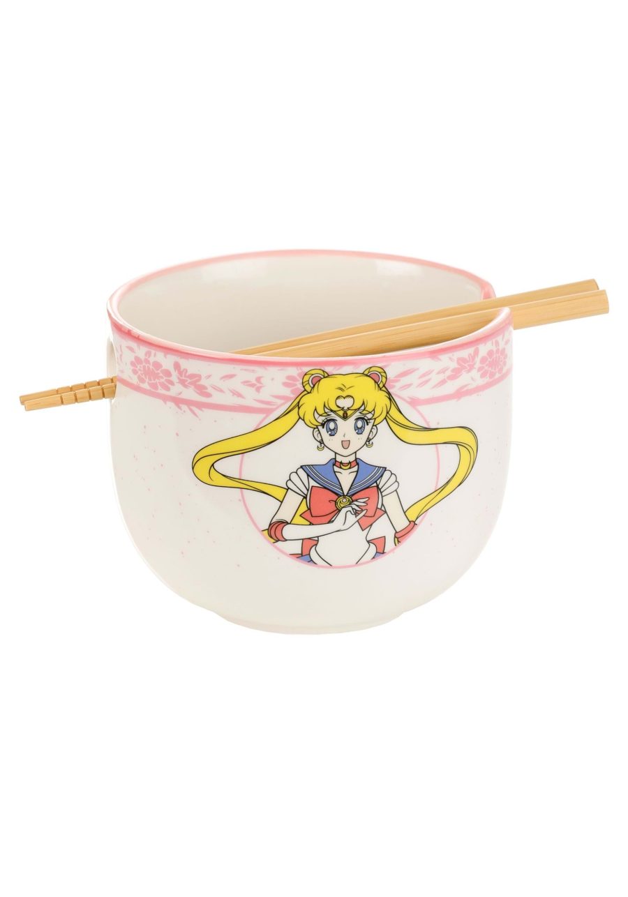 Sailor Moon Noodle Bowl with Chopsticks