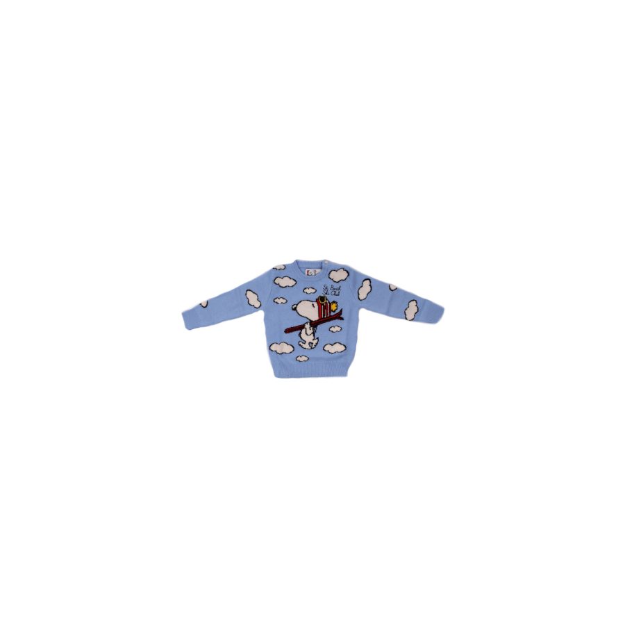 Saint Barth Sweaters Light Blue