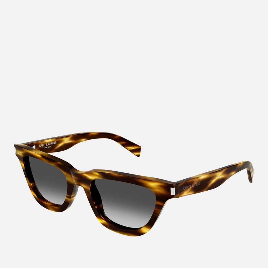 Saint Laurent Sulpice Recycled Acetate Cat Eye Sunglasses