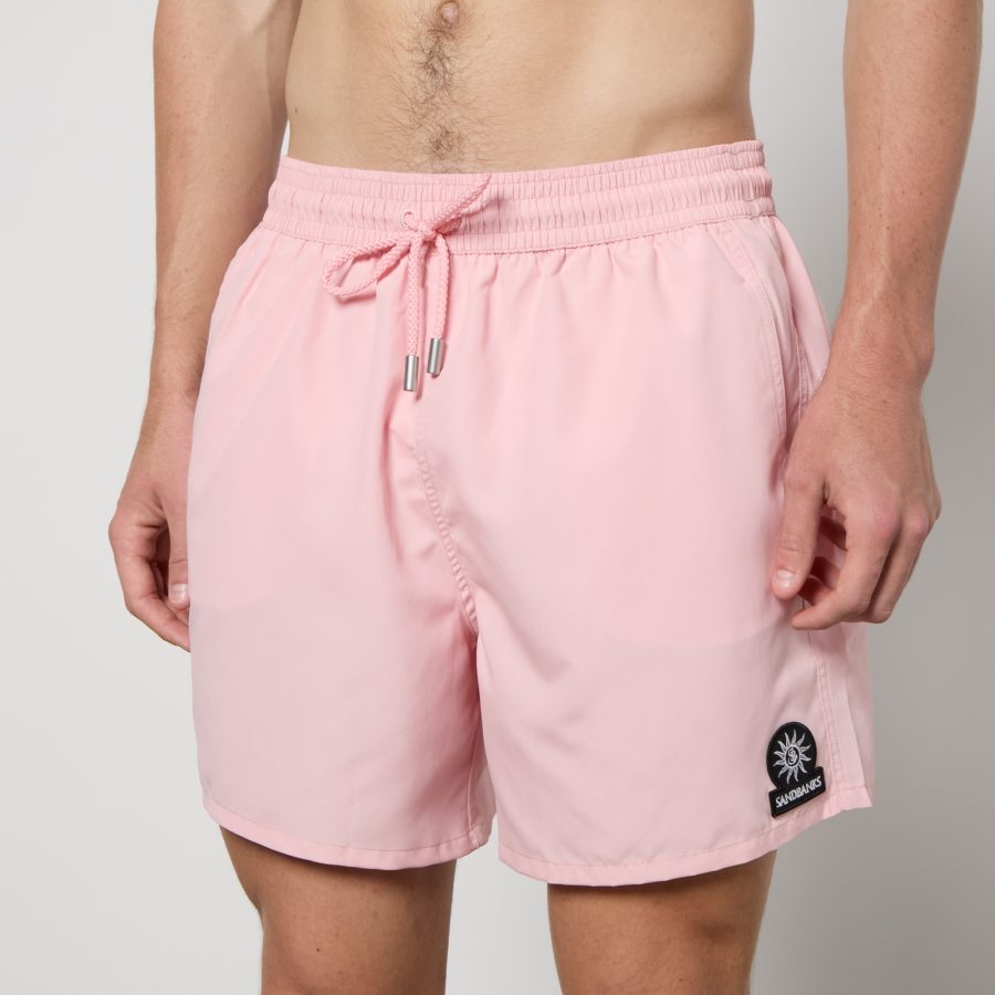 Sandbanks Badge Logo Shell Swim Shorts - S