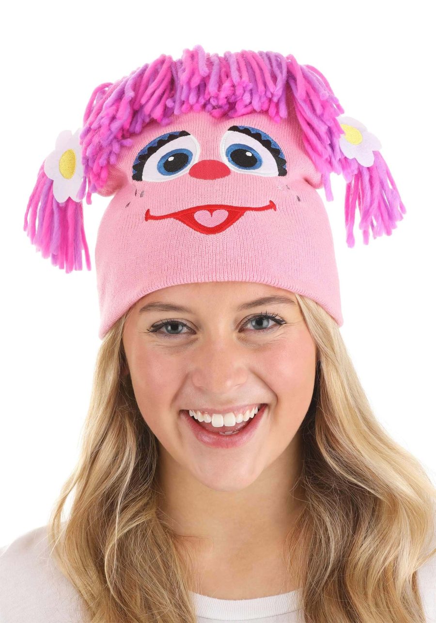 Sesame Street Abby Cadabby Pink Winter Hat