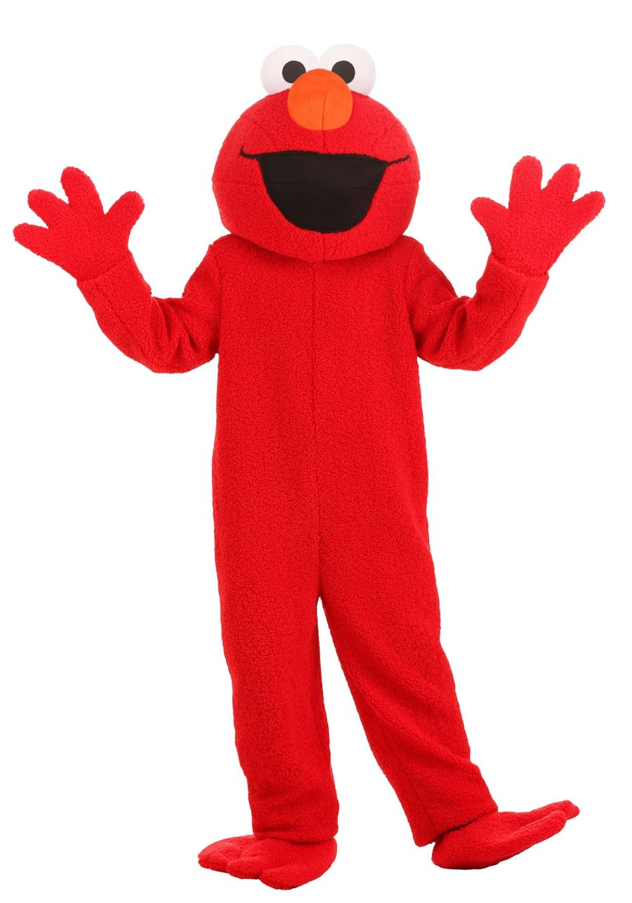 Sesame Street Elmo Mascot Adult Costume