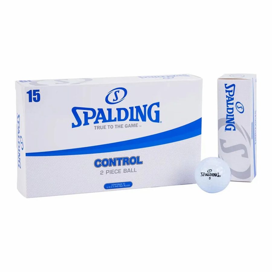 Set of 15 golf balls Spalding Control