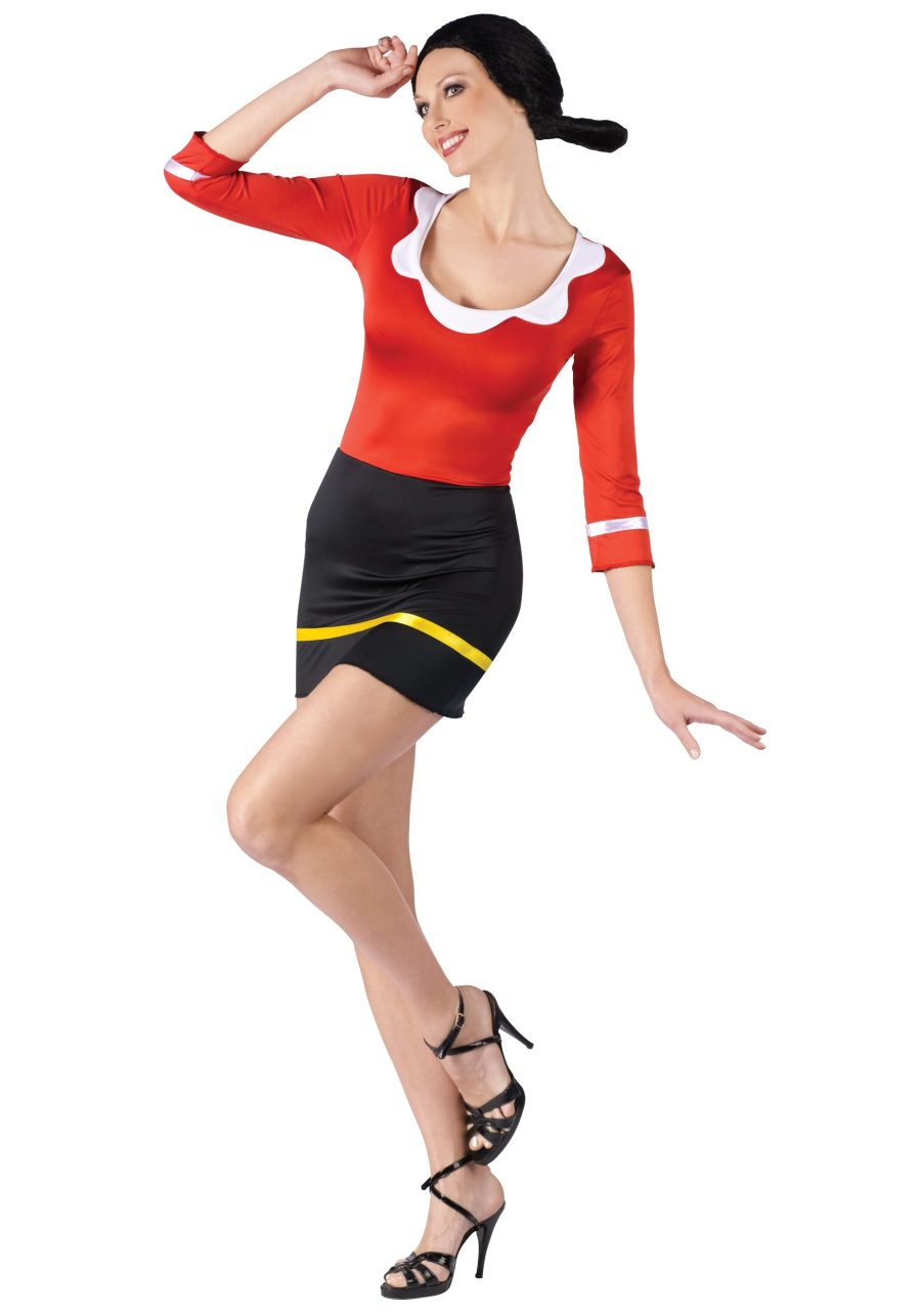 Sexy Olive Oyl Women's Costume