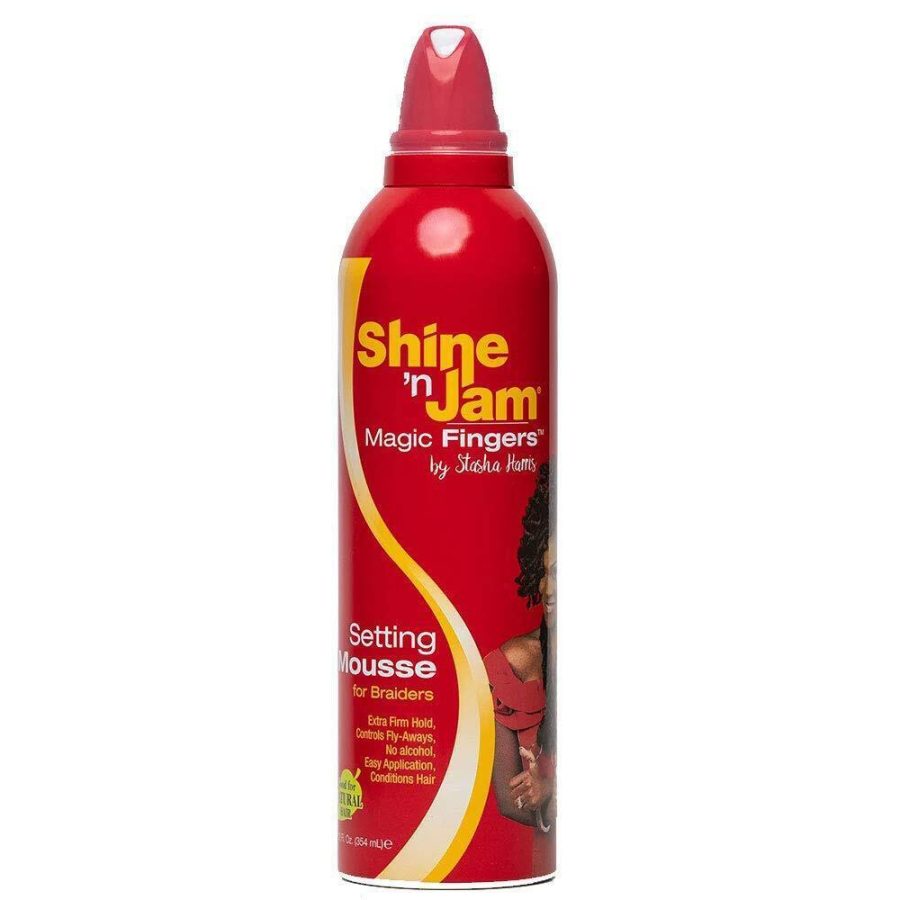 Shine 'n Jam Magic Fingers Setting Mousse 12 oz