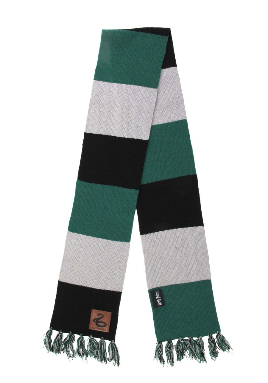 Slytherin Patch Striped Scarf