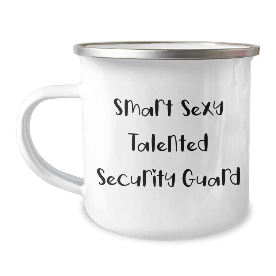 Smart Sexy Talented Security Guard Christmas Unique Gift for Security Guard Men,