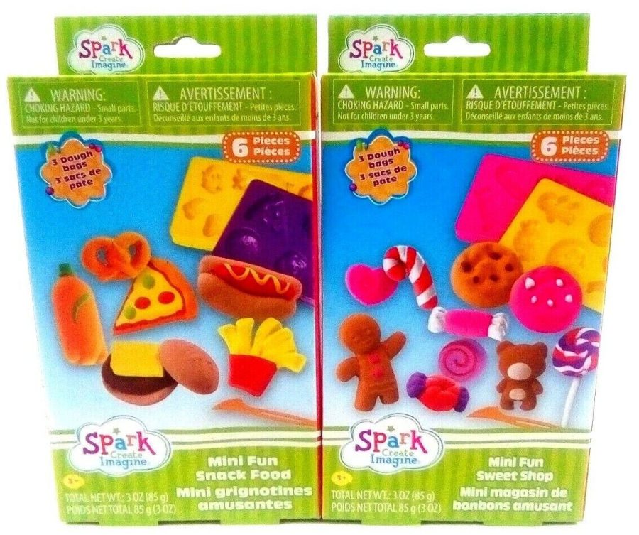 Spark Create Imagine The Art of Learning Mini Fun Snack Food Educational Toy New