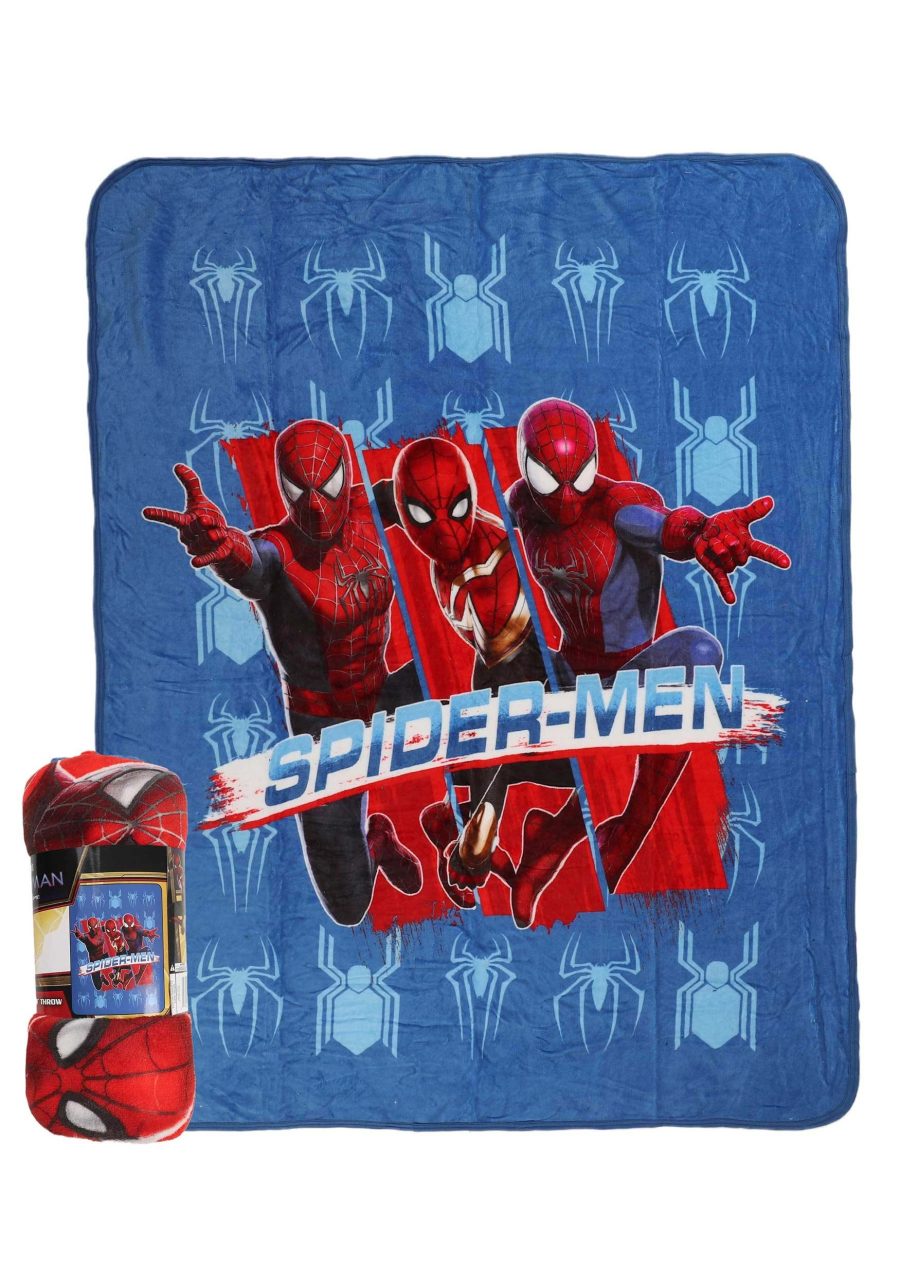 Spider-Man No Way Home Micro Raschel Throw Blanket