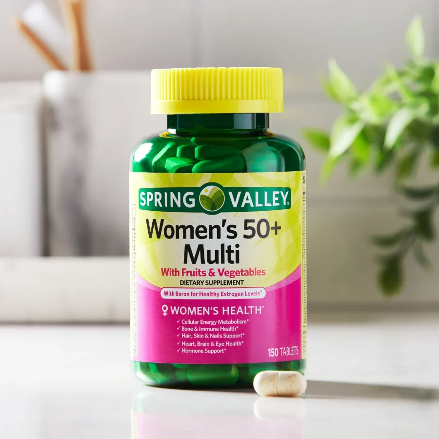 Spring Valley Women's 50+ Multi Tablets | 150 Count