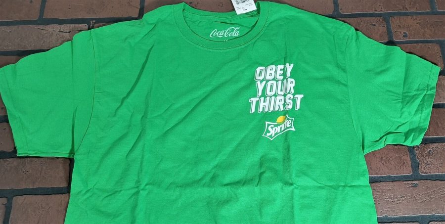 Sprite - 2021 Obbedire Il Thirst 2 Lato T-Shirt ~ Mai Indossato ~ M L