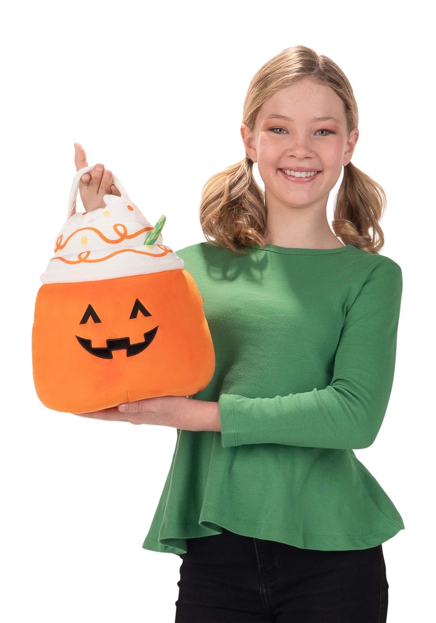 Squishmallow Lester the Pumpkin Shake Treat Pail