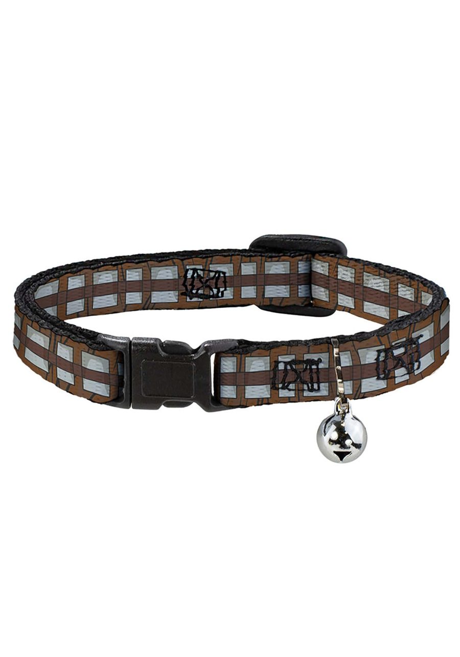 Star Wars Chewbacca Bandolier Cat Collar Breakaway