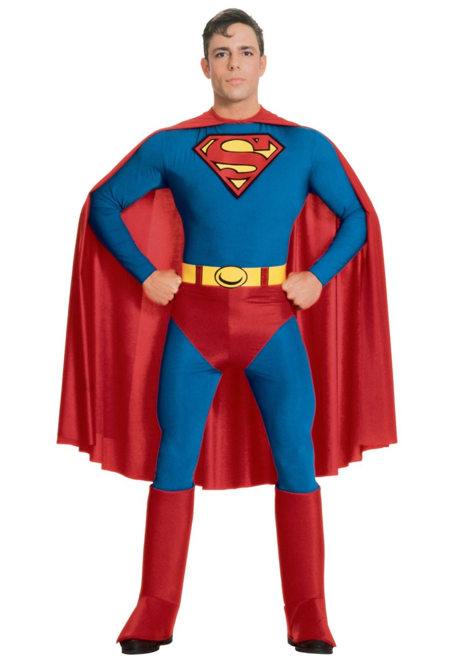 Superman Traditional Costume for Adults